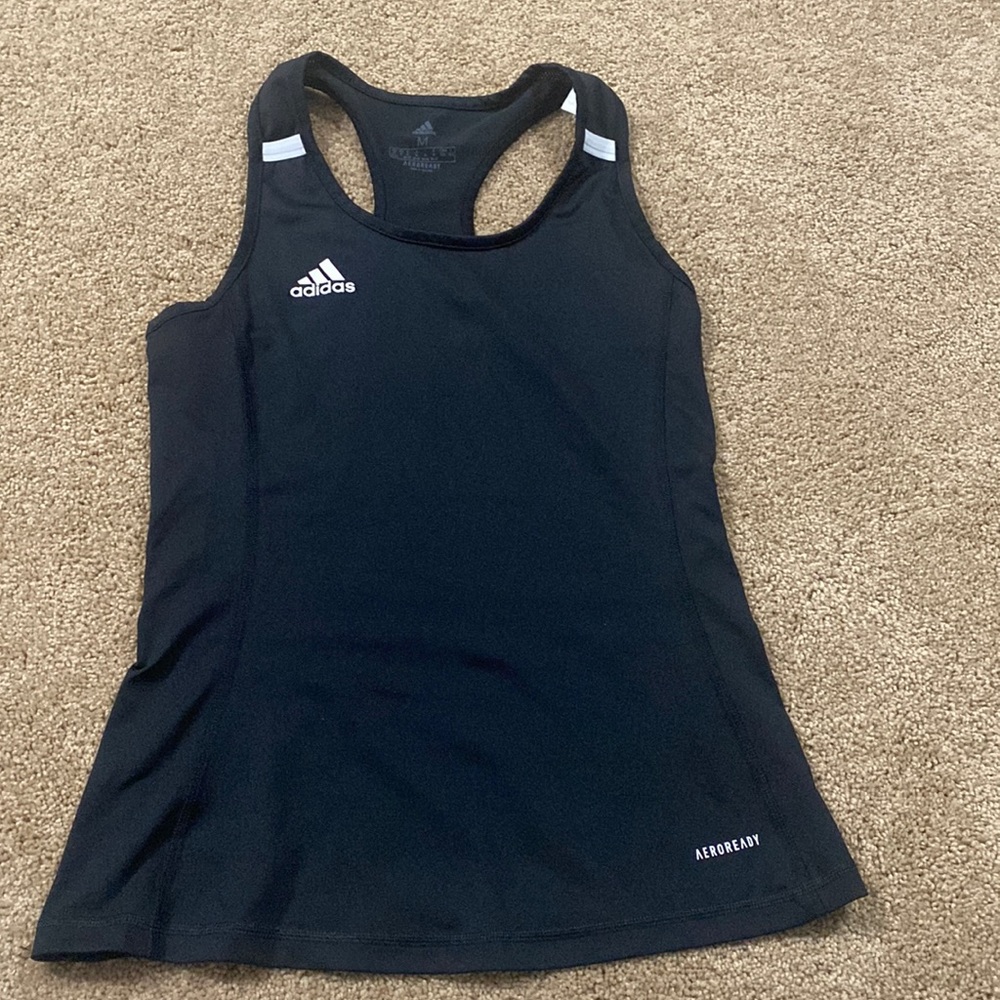 Adidas Womens black medium tank